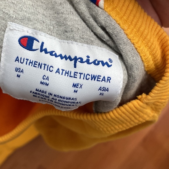 Yellow Champion Sweatshirt - Picture 3 of 3